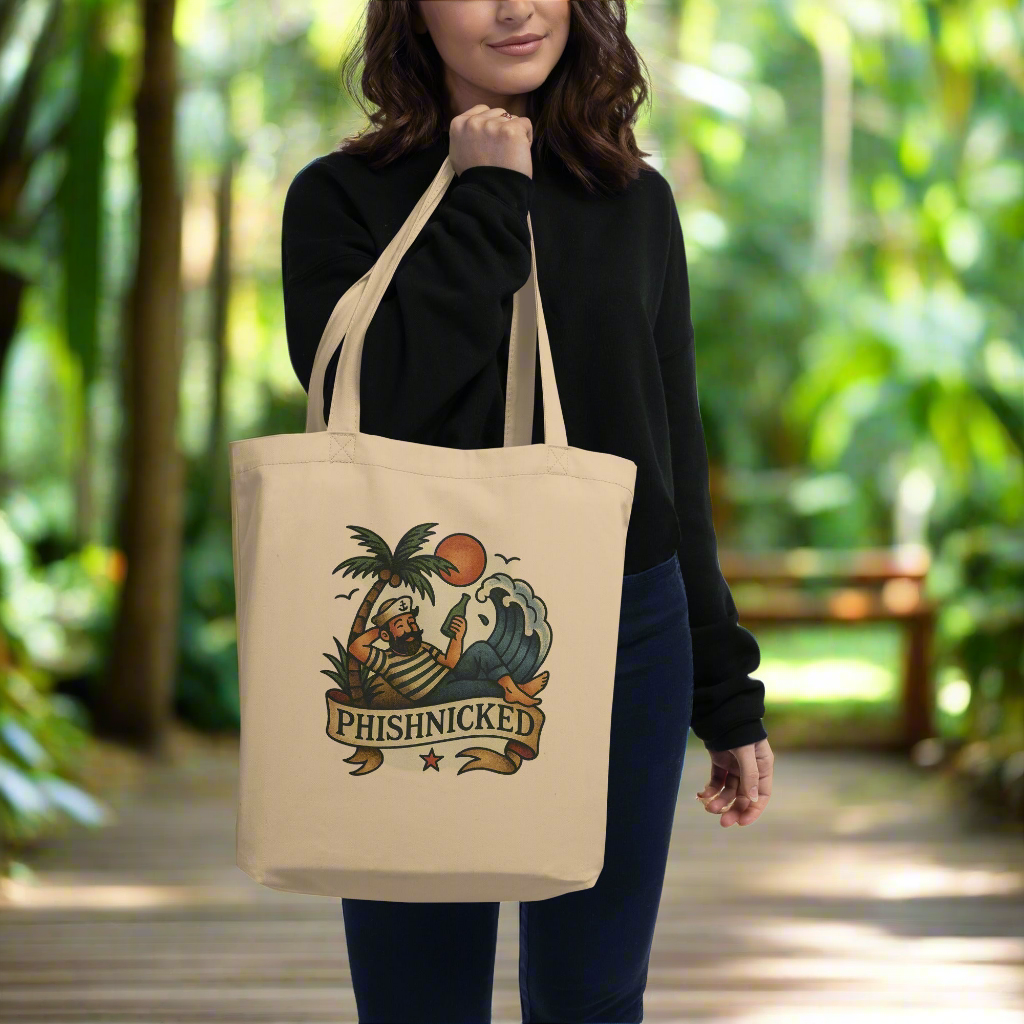 Phishnicked™ Redtide Ink Tote