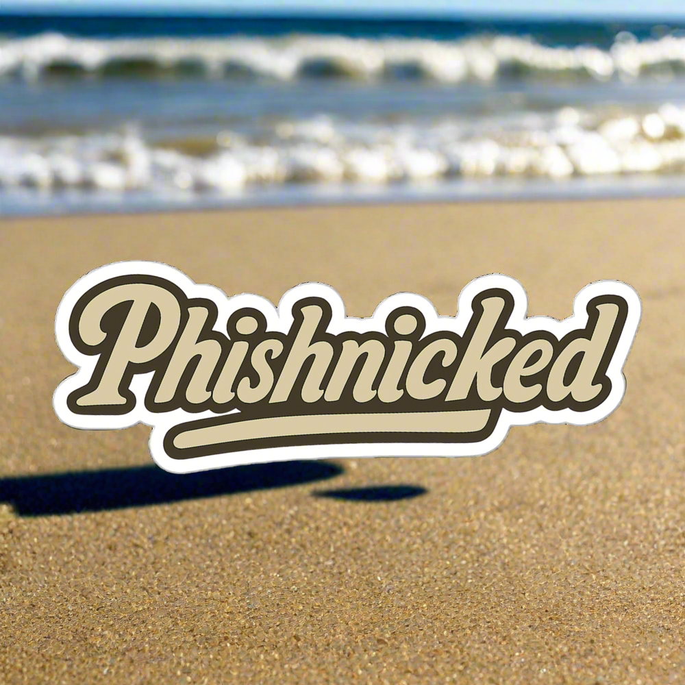 Phishnicked™ Logo Sticker